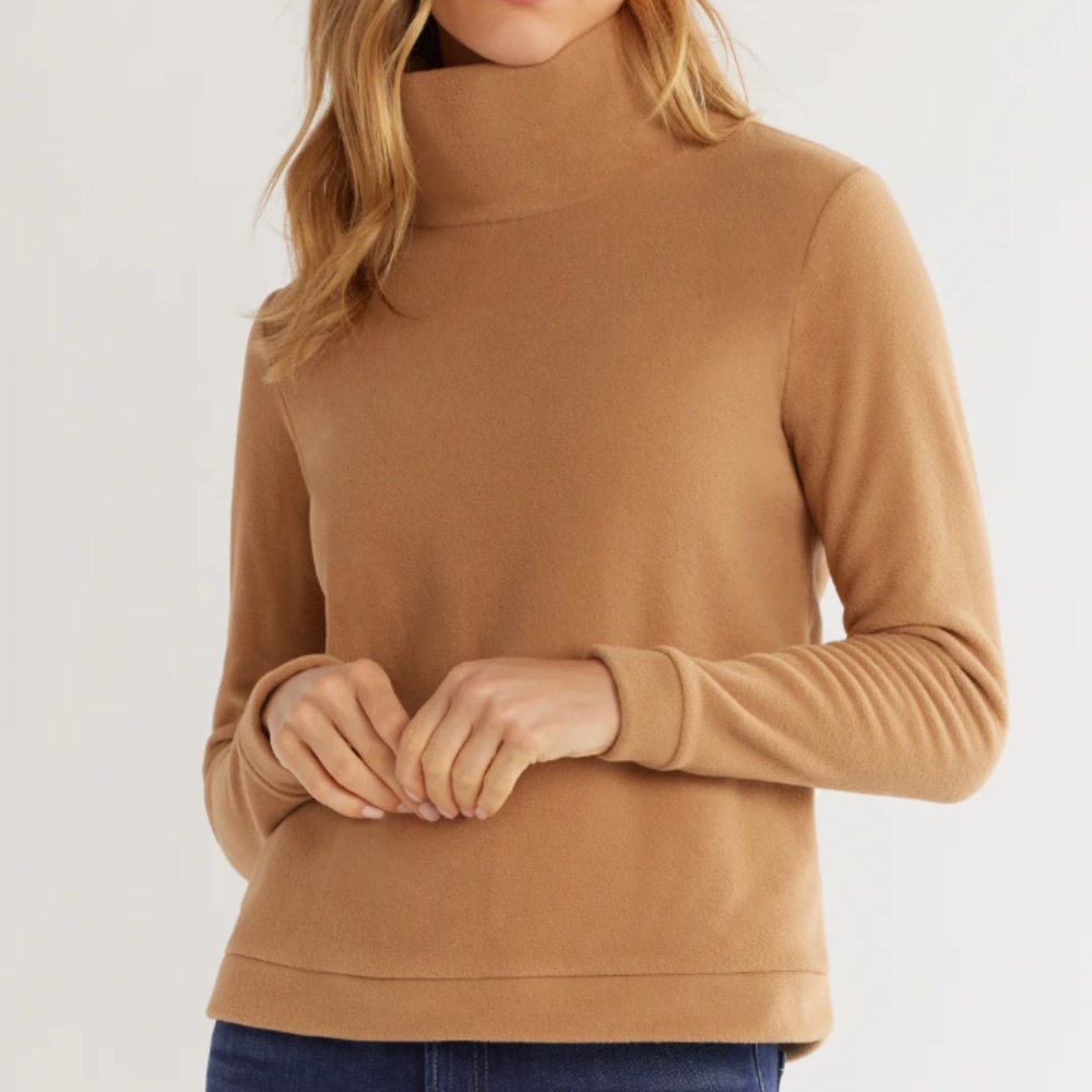 Dudely Stephens Park Slope Turtle Neck- Camel